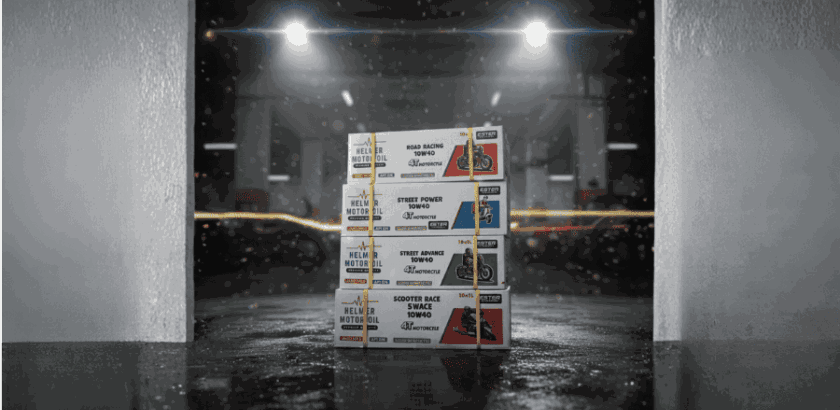 dầu nhớt động cơ xe máy helmer motor oil 4