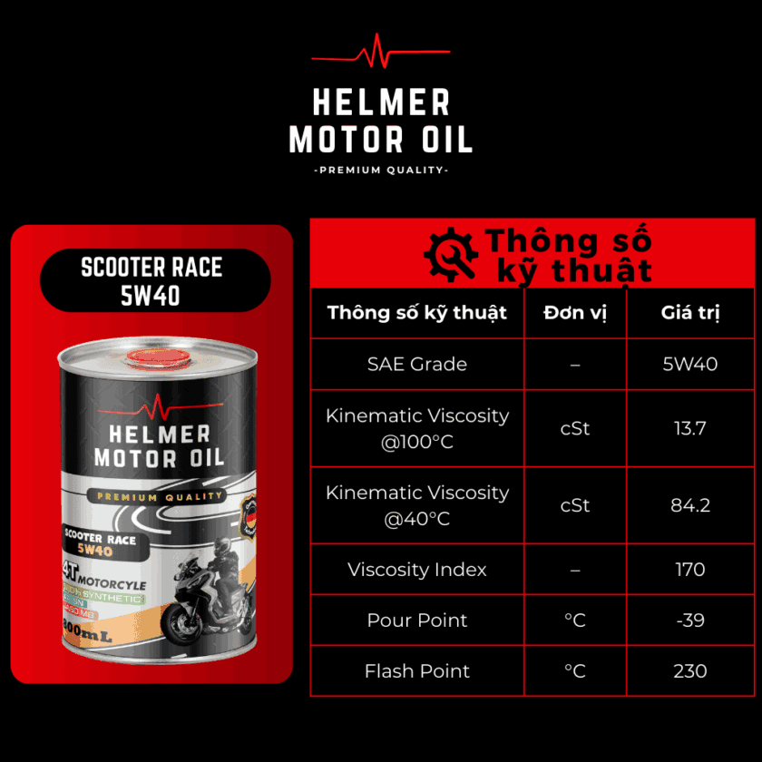 helmer scooter race 800ml datasheet