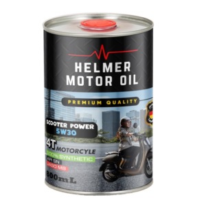 Helmer motor oil Scooter Power 5W30 dầu nhớt xe tay ga 1