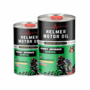 combo helmer motor oil street advance 10w40 dầu nhớt xe số xe côn cao cấp