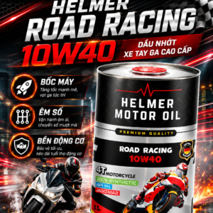 Dầu Nhớt Xe PKL Helmer Road Racing 10W40 XP - 1000ml