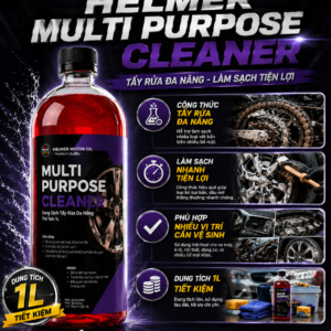 HELMER MULTI PURPOSE CLEANER – TẨY RỈ SÉT, TẨY Ố KIM LOẠI